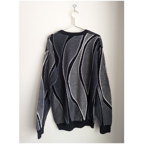 Tundra 3D knit Vintage Grandpa Sweater - Picture 3 of 7